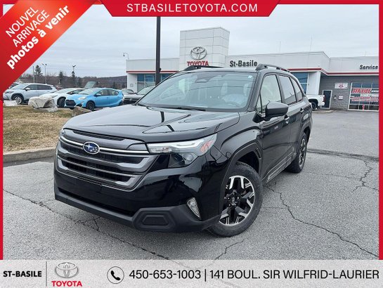 SUBARU FORESTER 2025 2025 Noir