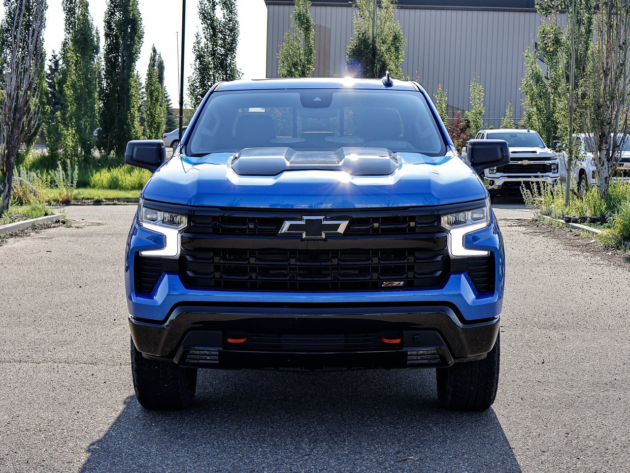 2025 Chevrolet Silverado 1500 4WD Crew Cab 147 LT Trail Boss Blue Sherwood Park - photo #2