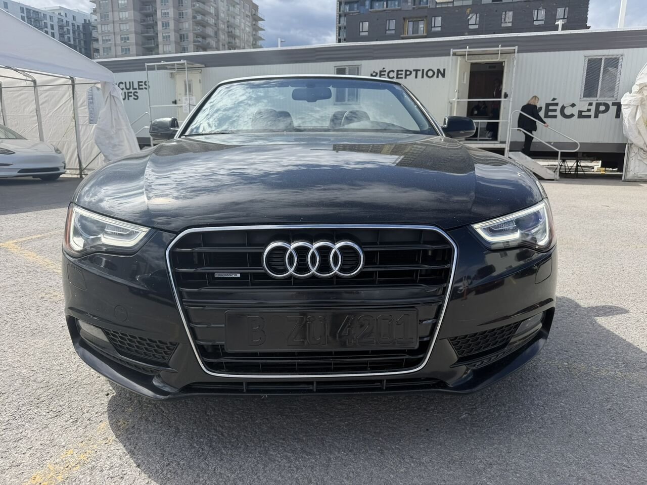 Audi A5 Décapotable PREMIUIM PLUS QUATTRO 2013 Noir Laval - photo #5