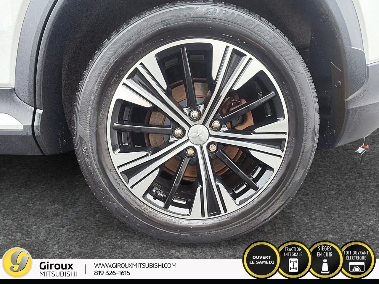 Mitsubishi Eclipse Cross 2019 Blanc Sainte-Agathe-des-Monts - photo #6