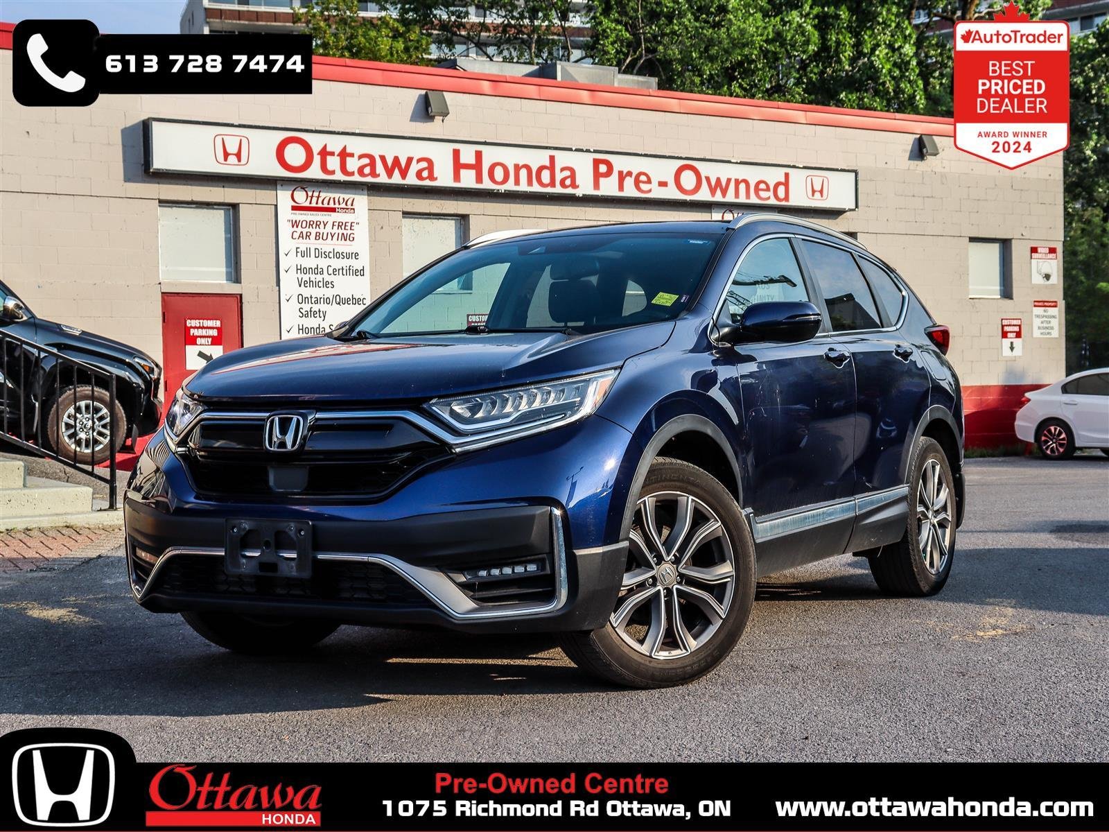Honda CR-V 2022 Blue Ottawa & Gatineau - photo #0