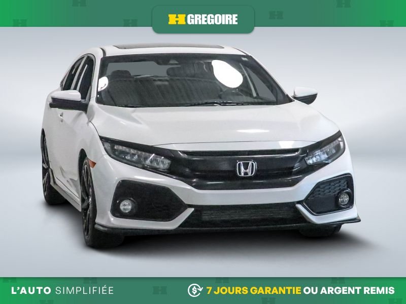2019 Honda Civic White Blainville - photo #0