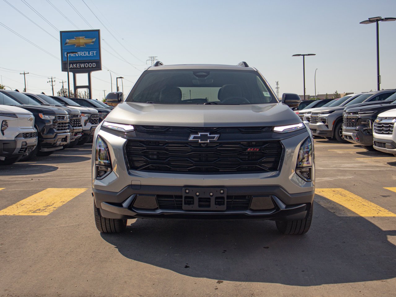 2026 Chevrolet Equinox AWD 4dr RS Grey Sherwood Park - photo #2