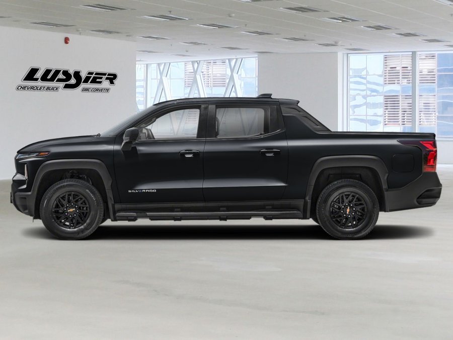 Chevrolet Silverado EV WT à autonomie maximale à cabine multiplace e4RM 2026 Noir