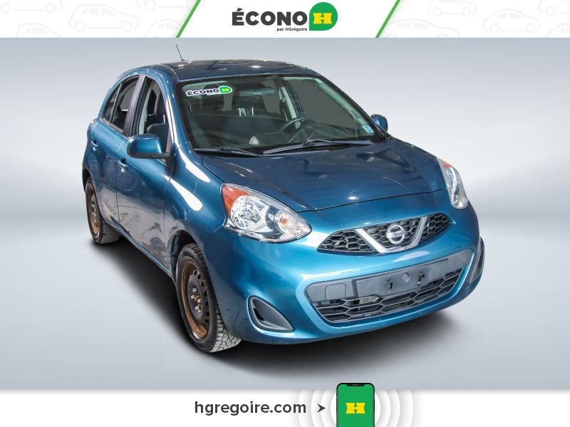 Nissan MICRA 2018 Bleu Saint-Eustache - photo #0