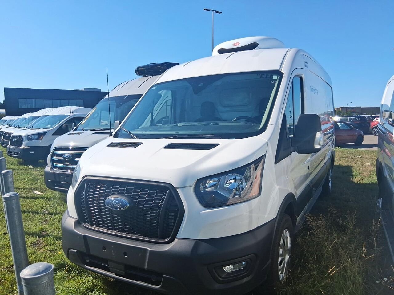 Ford Transit T-350 RÉGRIGÉRÉ -18 2023 Blanc Québec - photo #1