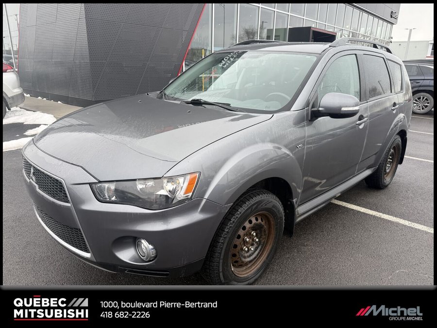 2012 Mitsubishi Outlander LS Awd, Démarreur à distance, Bluetooth Grey