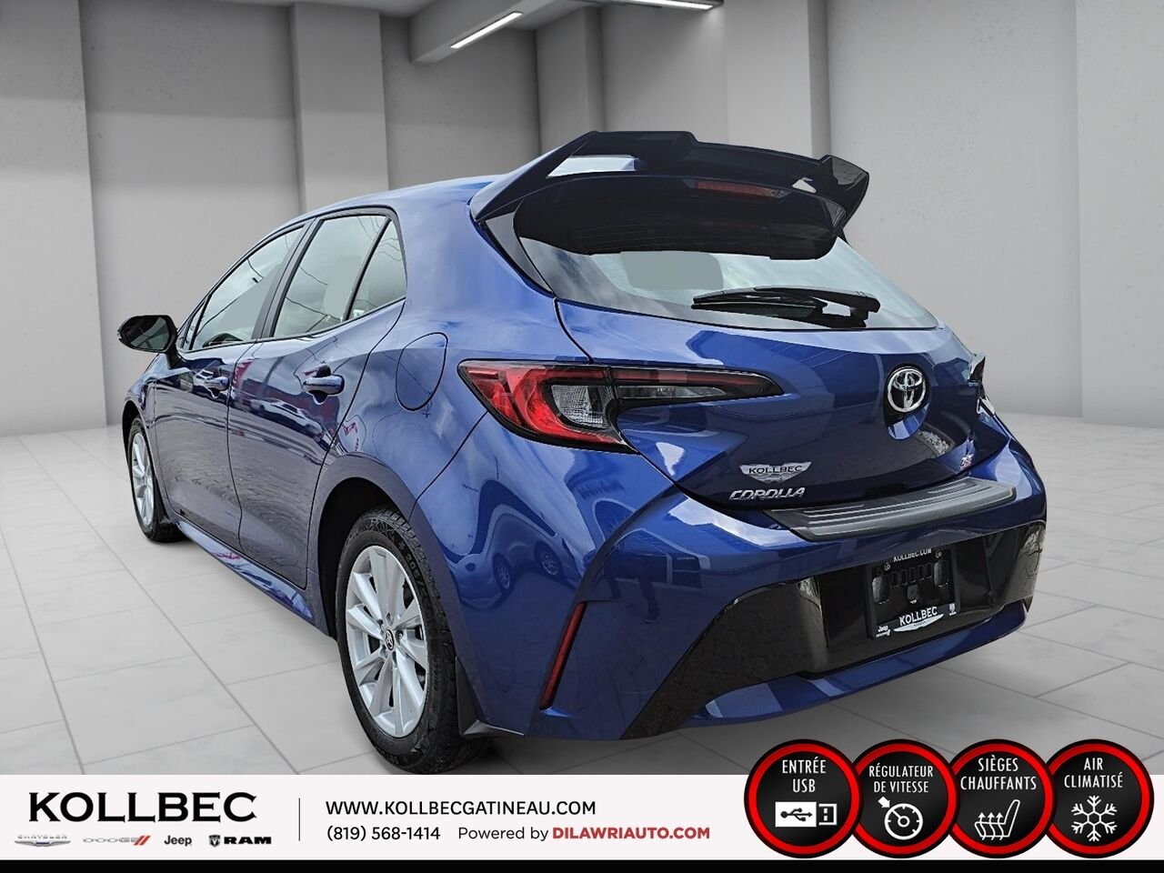 TOYOTA COROLLA 241131 | SE 2025 Bleu Gatineau - photo #17
