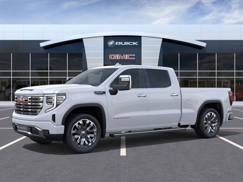 2026 GMC Sierra 1500 K1500 SIERRA CREW CAB DENALI STD/BOX (5SA) GLACIER WHITE TRICOAT Rivière-du-Loup - photo #1