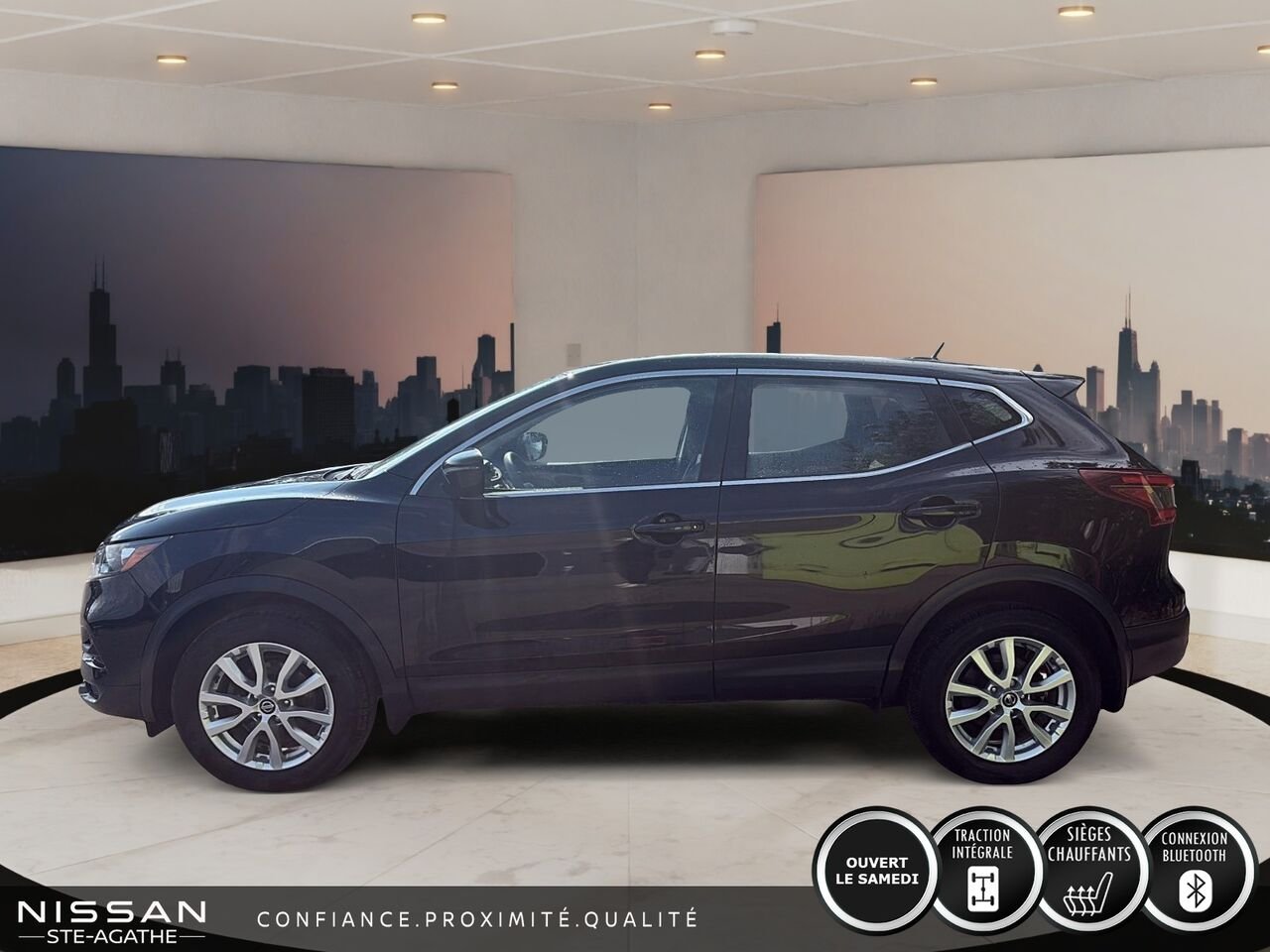 2023 Nissan Qashqai S TI CVT Black Saint-Jérôme - photo #5
