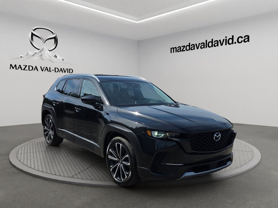 2023 Mazda CX-50 GT TI avec moteur turbo, Toit ouvrant panoramique, Apple carplay, Sièges en cuir Black