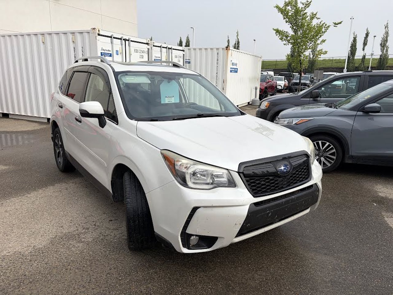 2015 Subaru Forester 5dr Wgn CVT 2.0XT Limited w/Tech Pkg Satin White Pearl Sherwood Park - photo #1