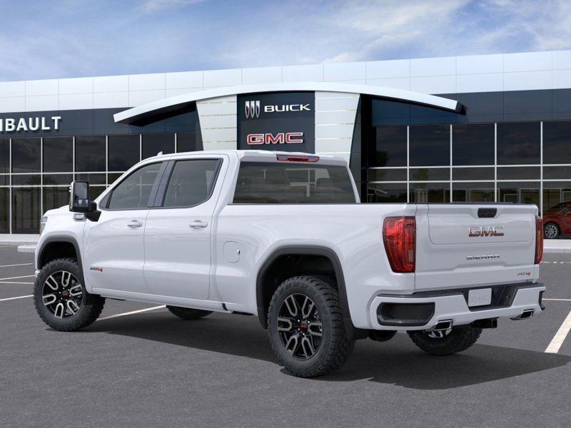 GMC Sierra 1500 AT4 cabine multiplace 4RM 157 po 2026 BLANC SOMMET