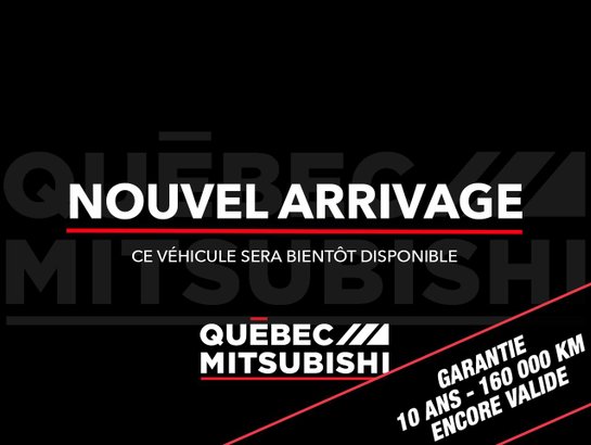 2018 Mitsubishi Mirage ES Manuelle, Climatisation, Phares antibrouillards Black