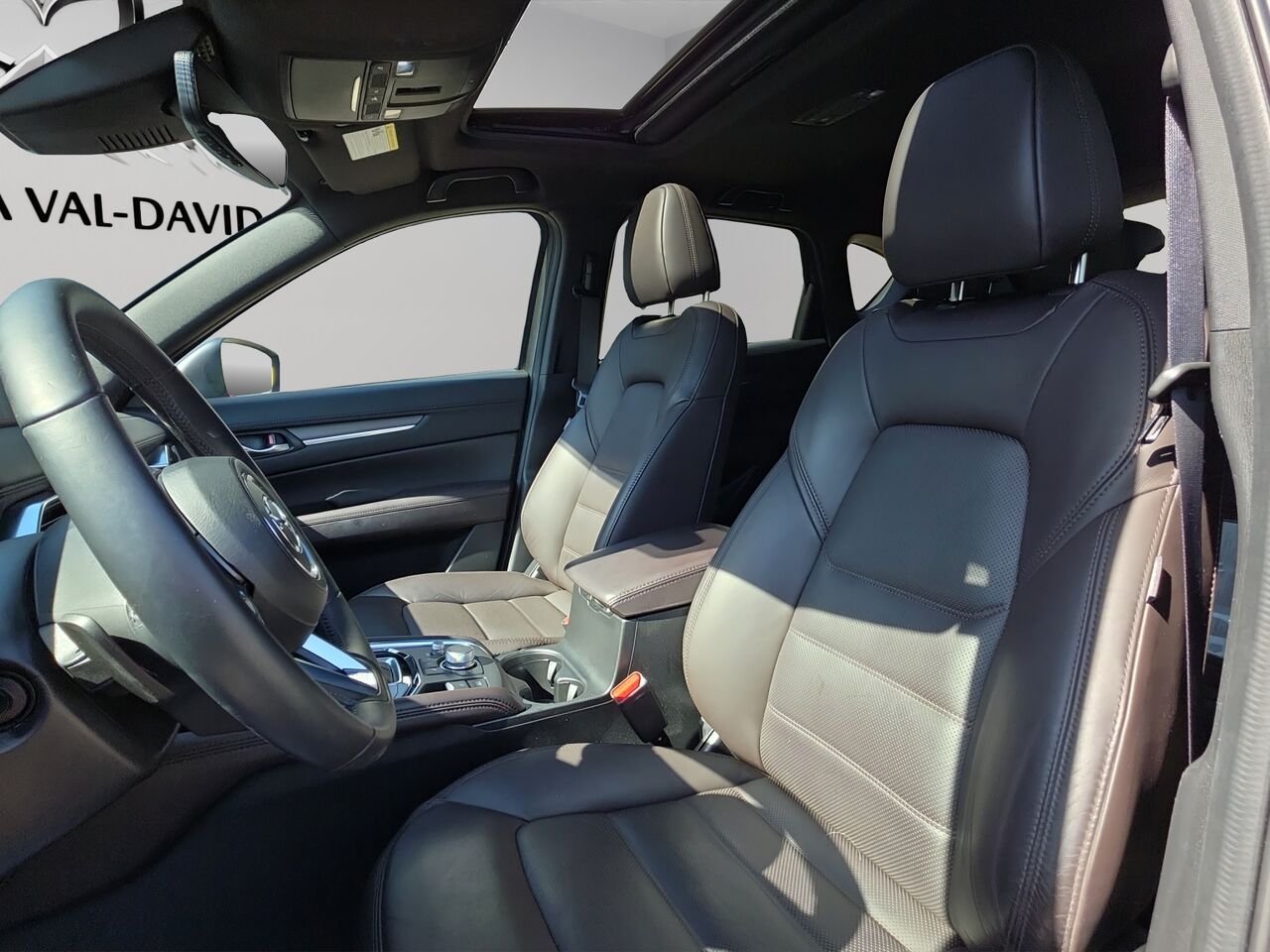 Mazda CX-5 Signature TI, BLUETOOTH, TOIT OUVRANT, VOLANT CHAUFFANT 2022 Gris Val-David - photo #6