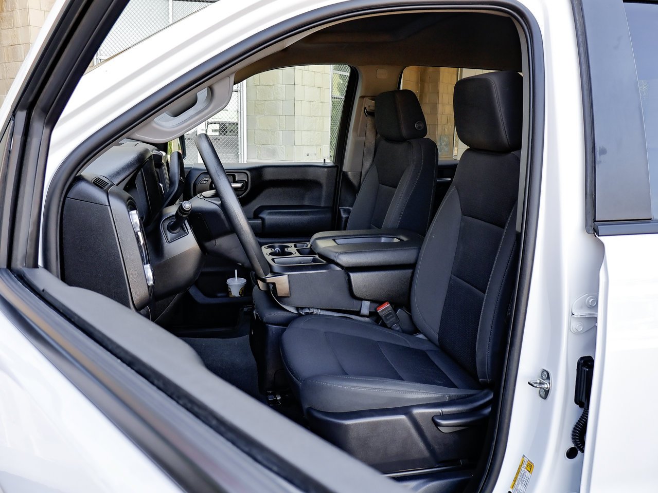 2024 GMC Sierra 1500 4WD Crew Cab 147 Pro White Sherwood Park - photo #15