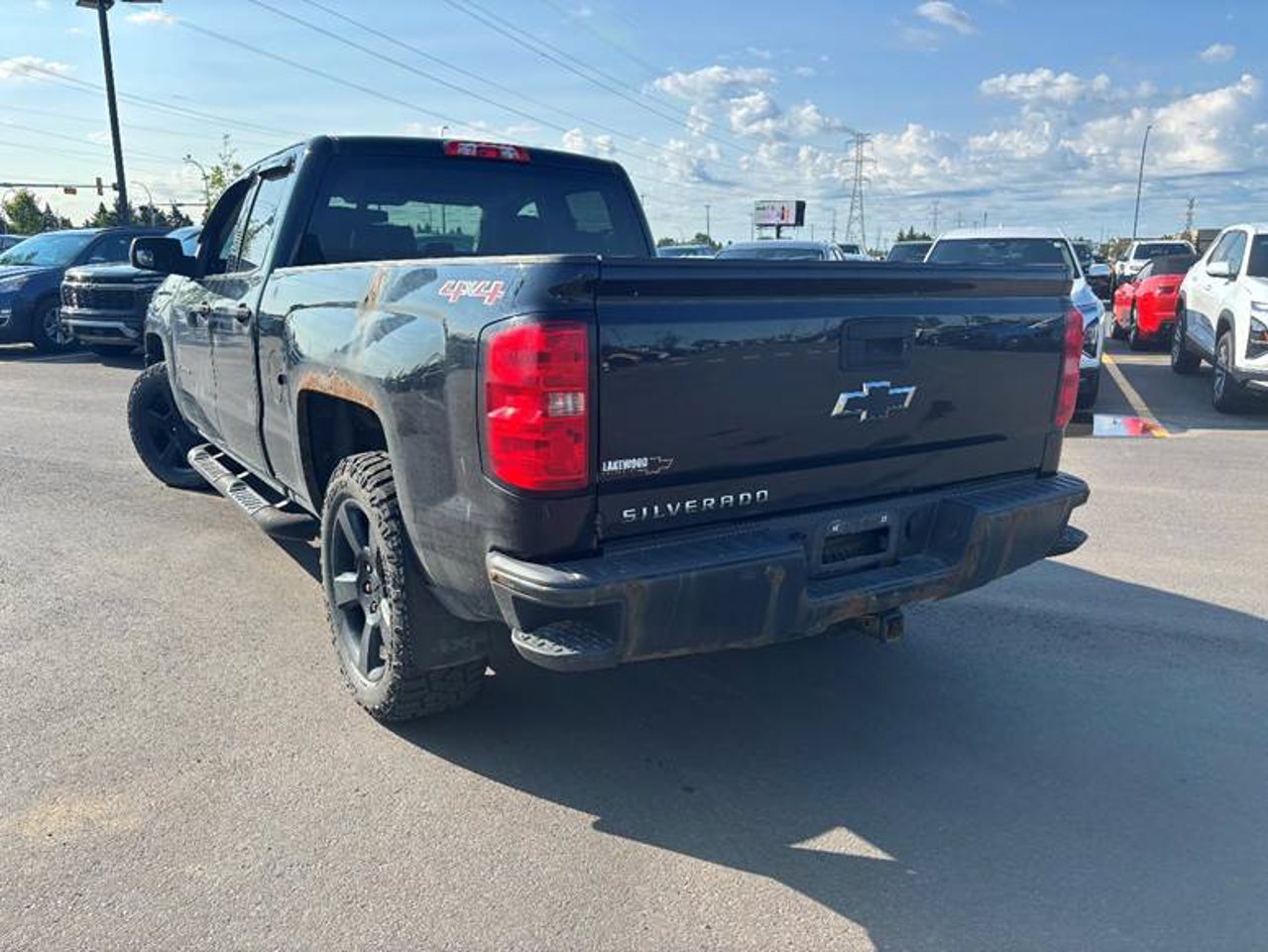 2016 Chevrolet Silverado 1500 4WD Double Cab 143.5 Work Truck Black Sherwood Park - photo #3