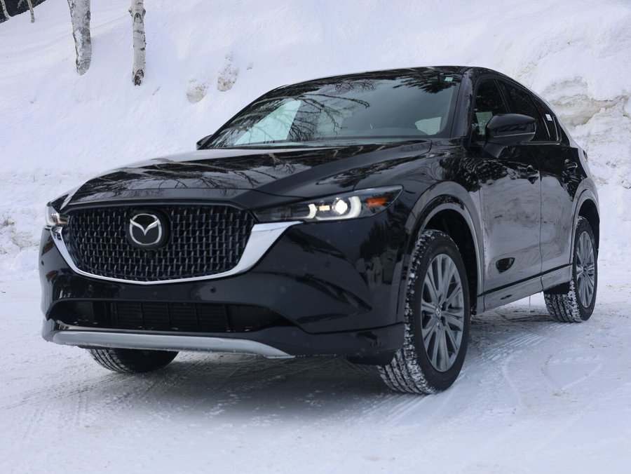 Mazda CX-5 Signature, awd, toit ouvrant, sièges, volant et rétroviseurs chauffants roue 19 pouce 2025 Noir de jais mica