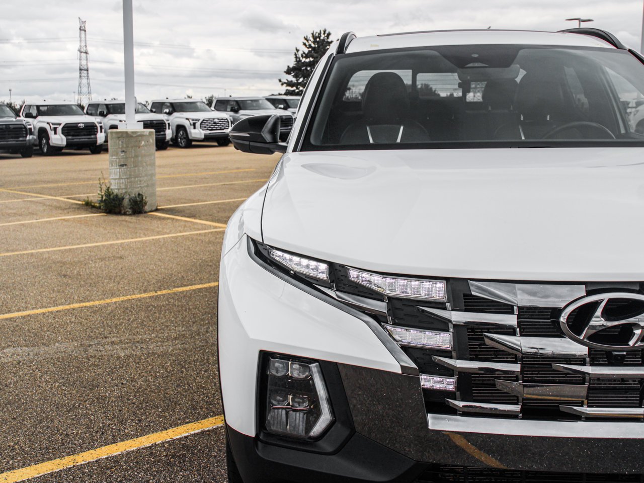 2024 Hyundai Santa Cruz Ultimate AWD White Sherwood Park - photo #10