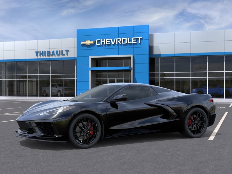 CHEVROLET CORVETTE Stingray cabriolet 2 portes avec 1LT 2027 Noir Sherbrooke - photo #1