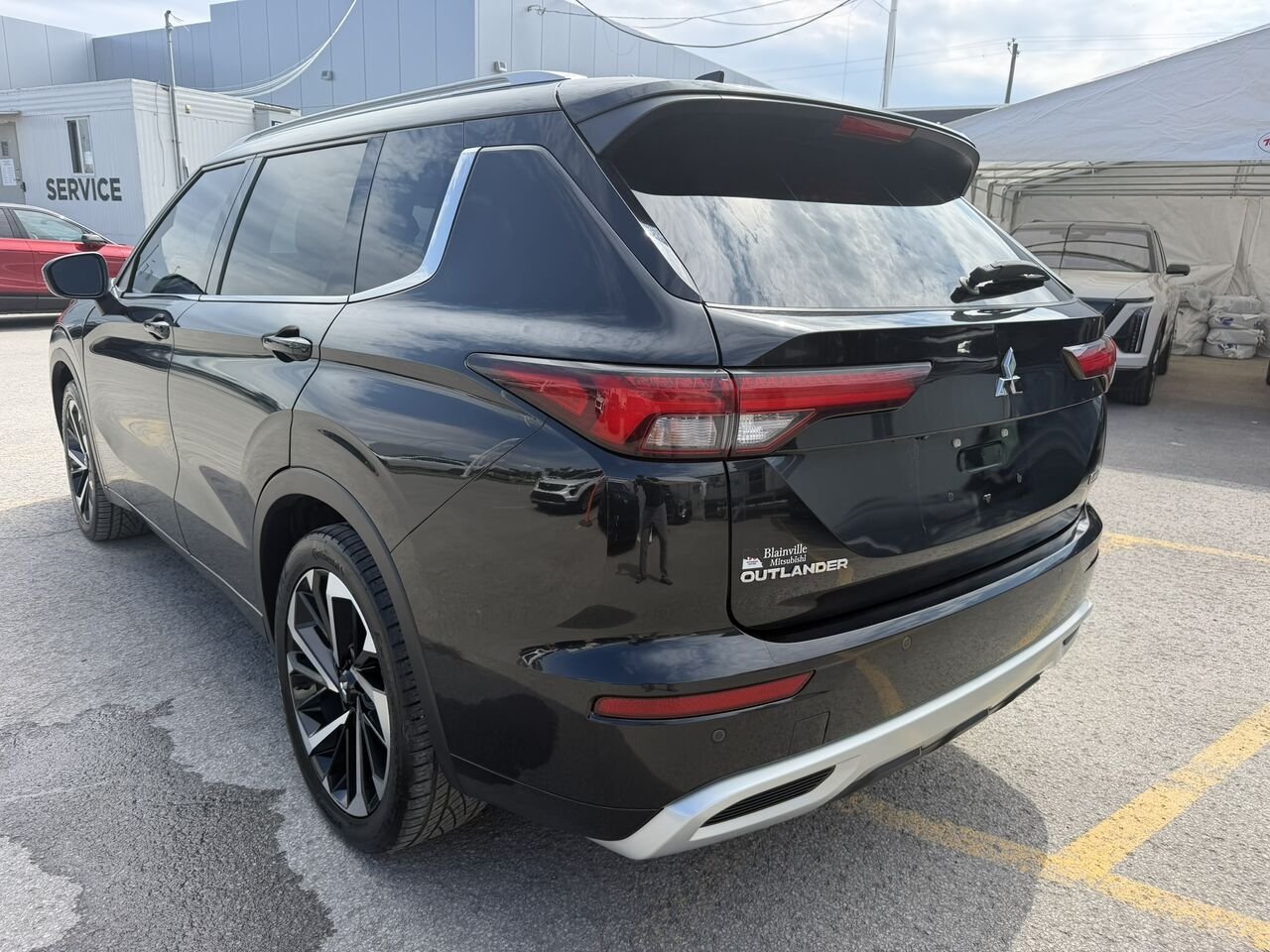 2022 Mitsubishi Outlander GT AWD 7 PASSAGERS Grey Laval - photo #11
