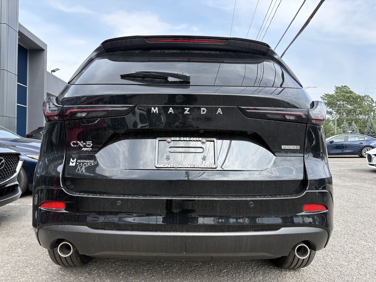 2026 MAZDA CX-5 GT TI Jet Black Mica Montmagny - photo #3