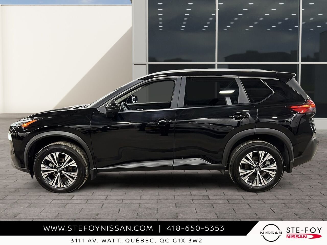 Nissan ROGUE SV TI TOIT OUVRANT 2023 Noir Ste-Foy - photo #4
