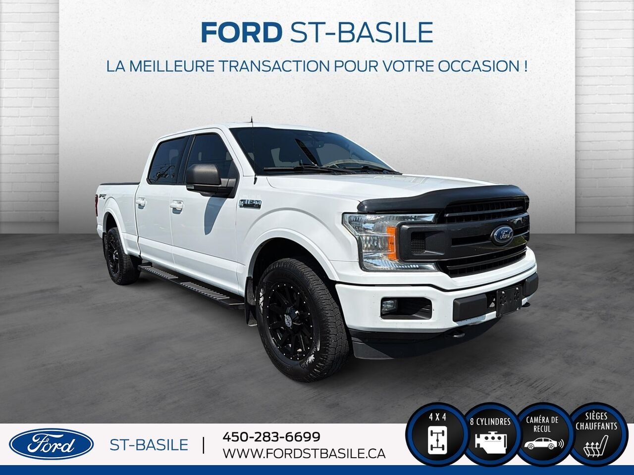 2020 Ford F-150 White Saint-Basile-le-Grand - photo #9