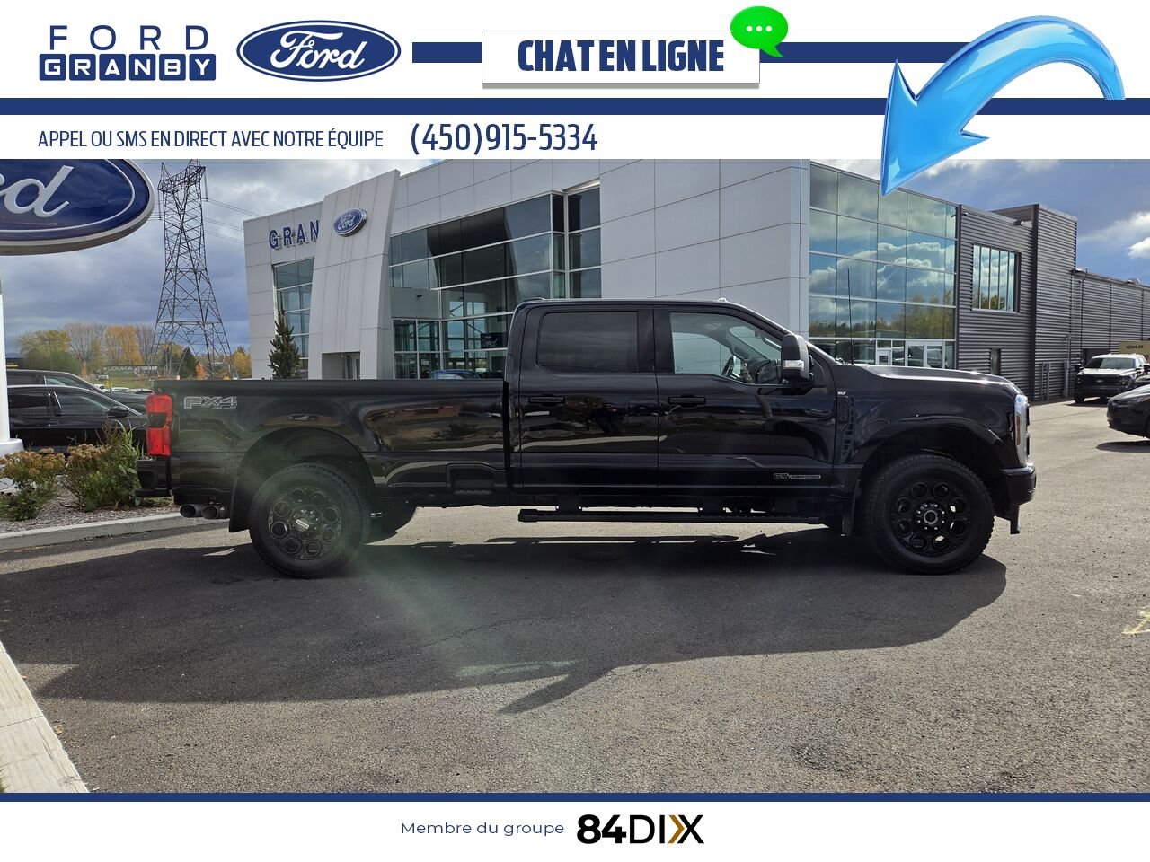 Ford Super Duty F-250 SRW 2024 Noir Granby - photo #7