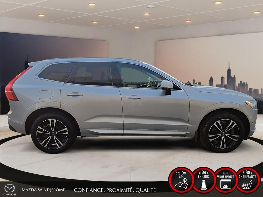 2019 Volvo XC60 T6 Momentum | TOIT OUVRANT | CUIR | AWD | Grey
