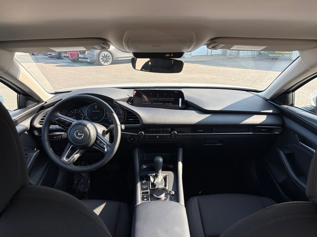 2025 MAZDA Mazda3 GS Snowflake White Pearl Châteauguay - photo #7