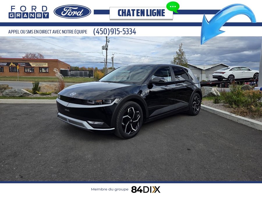 Hyundai IONIQ 5 Preferred grande autonomie TI HTRAC 2024 Noir
