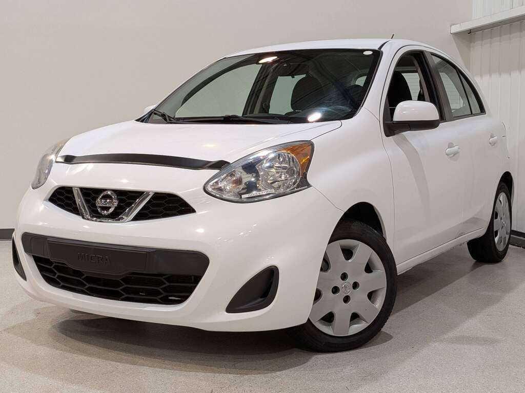 2015 Nissan Micra 4dr HB Man SR White Val-David - photo #0