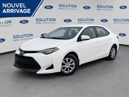 2017 Toyota Corolla 2017 White