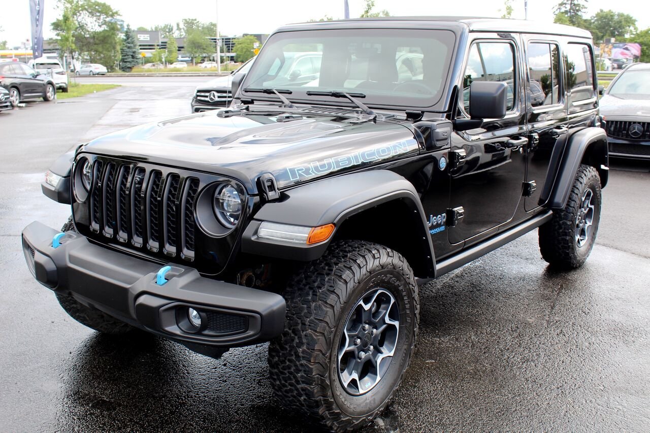2022 Jeep Wrangler 4xe VIN: 1C4JJXR68NW274147 Black Sainte-Rose - photo #1