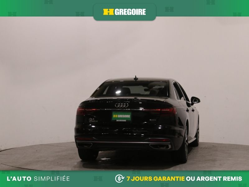 Audi A4 2020 Noir Blainville - photo #7