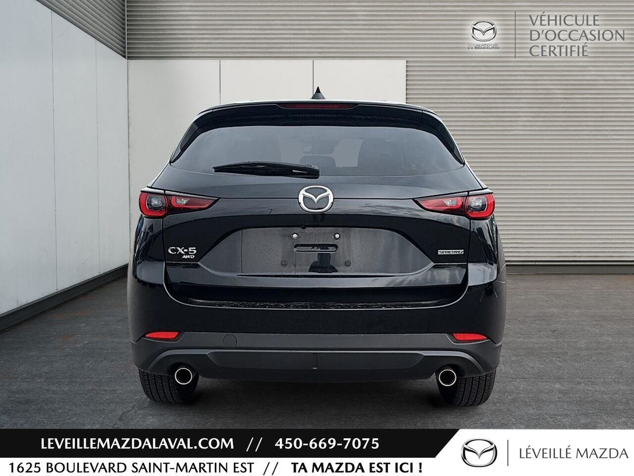 Mazda CX-5 GS TI sans désactivation de cylindres 2024 Noir Laval - photo #6