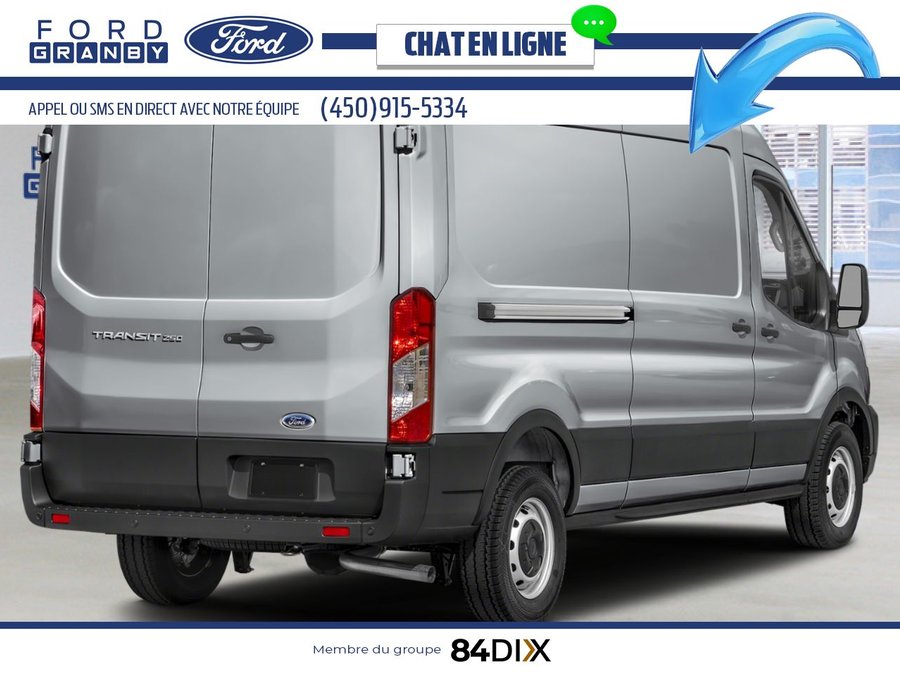 2025 Ford Transit Cargo Van Ingot Silver Metallic