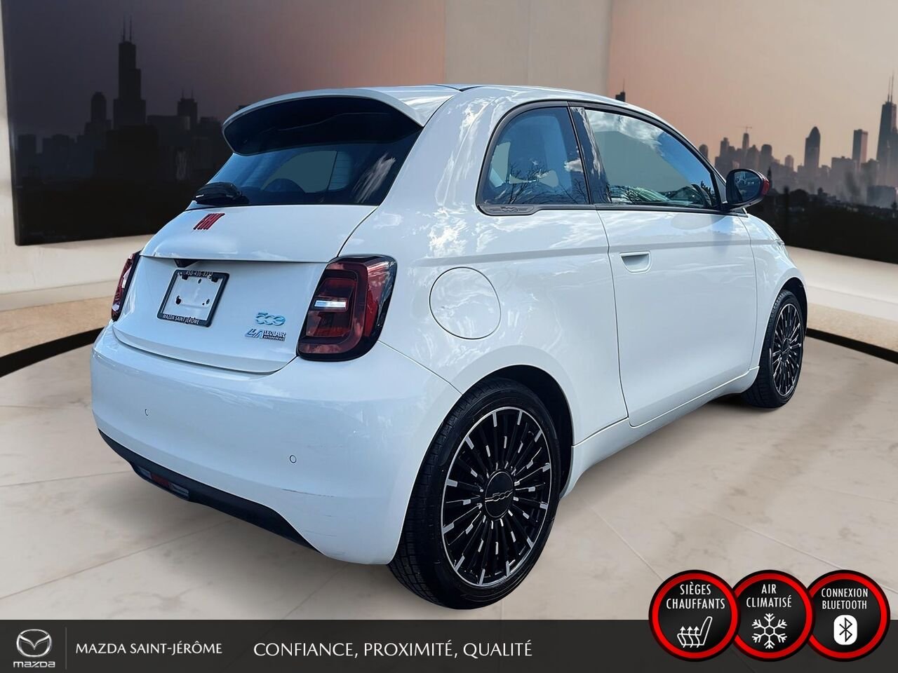 FIAT 500e 2024 Blanc Saint-Jérôme - photo #5