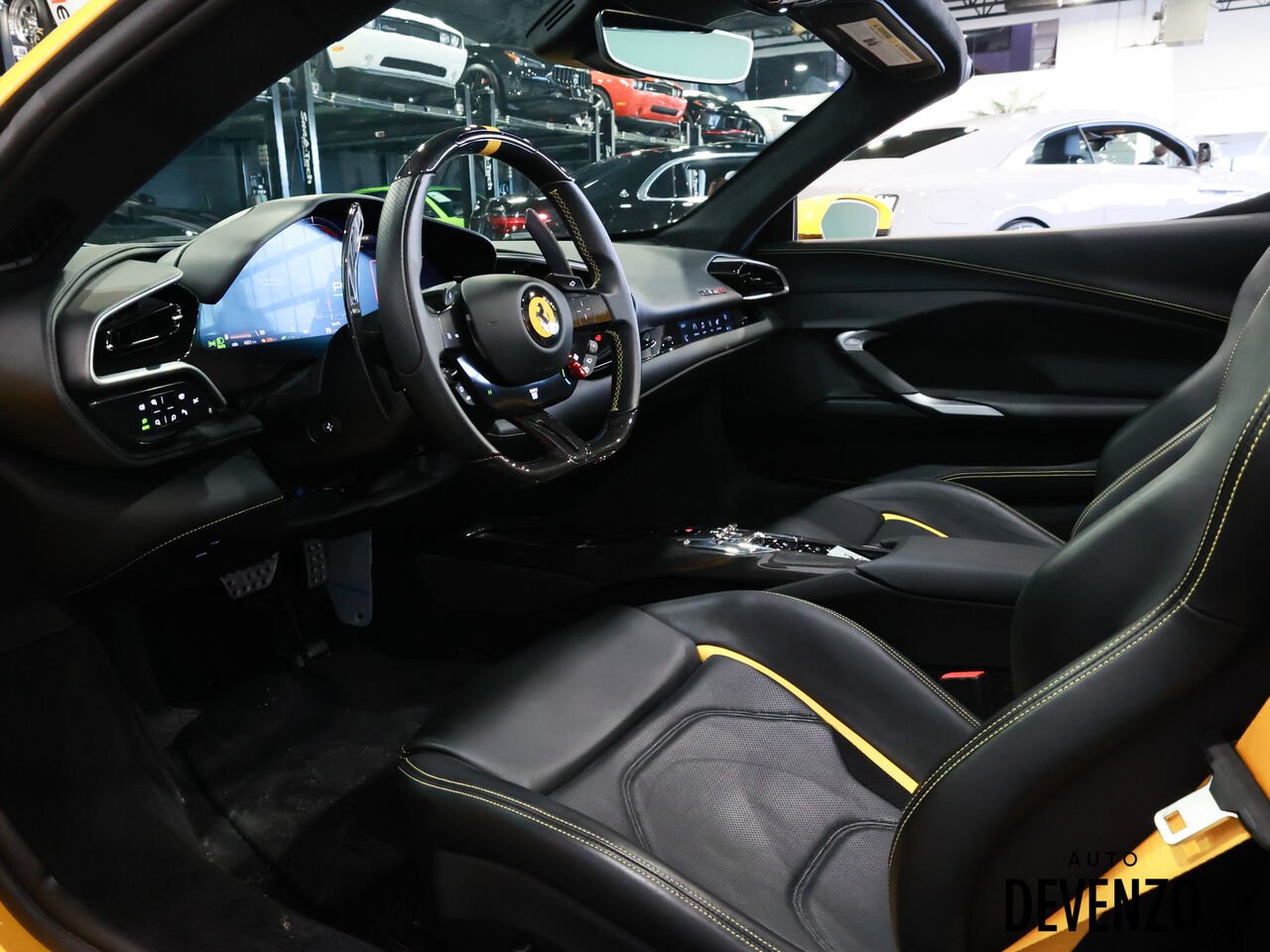 Ferrari 296 GTS 2024 Jaune Saint-Eustache - photo #14