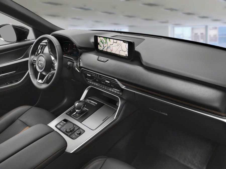 MAZDA CX-90 hybride rechargeable GT TI 2025 Rouge artisanal cristal métallisé