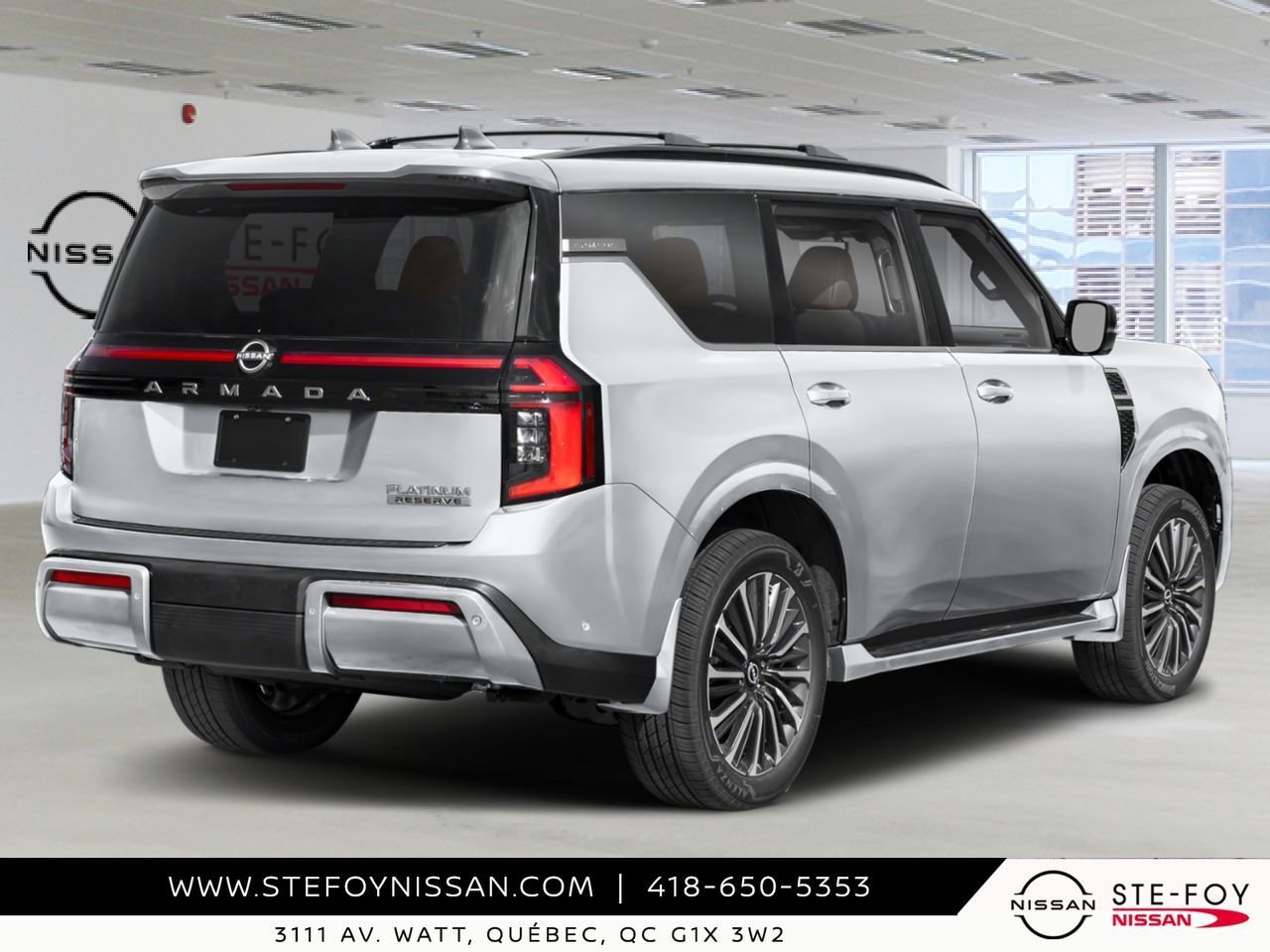 NISSAN Armada 2026 Blanc Everest nacré triple couche Ste-Foy - photo #2