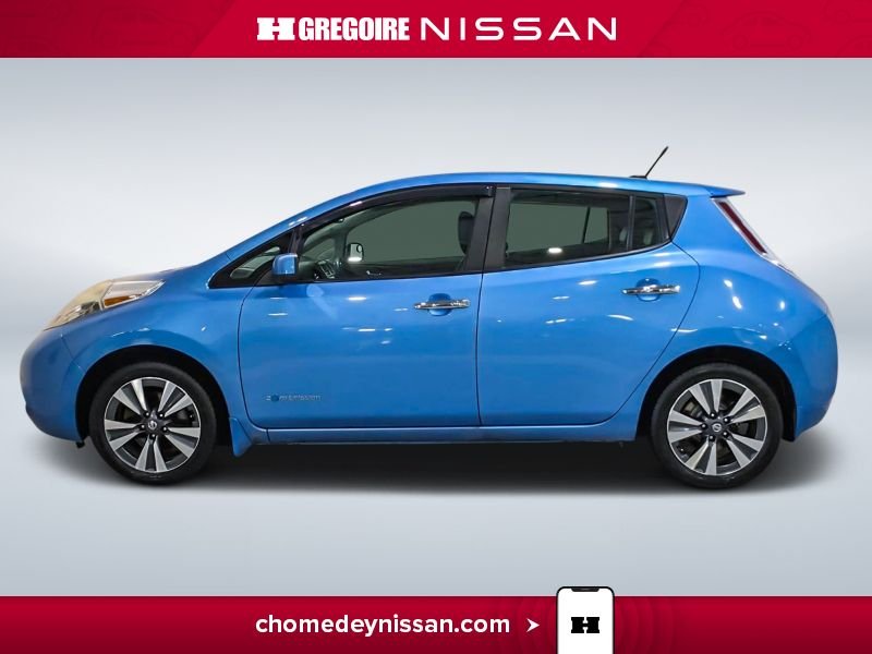 Nissan Leaf 2014 Bleu Saint-Eustache - photo #4