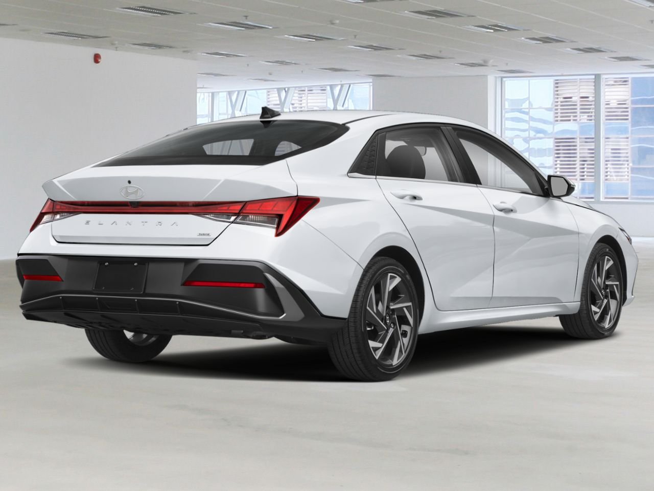 2026 HYUNDAI Elantra Hybrid Atlas White Gatineau - photo #2