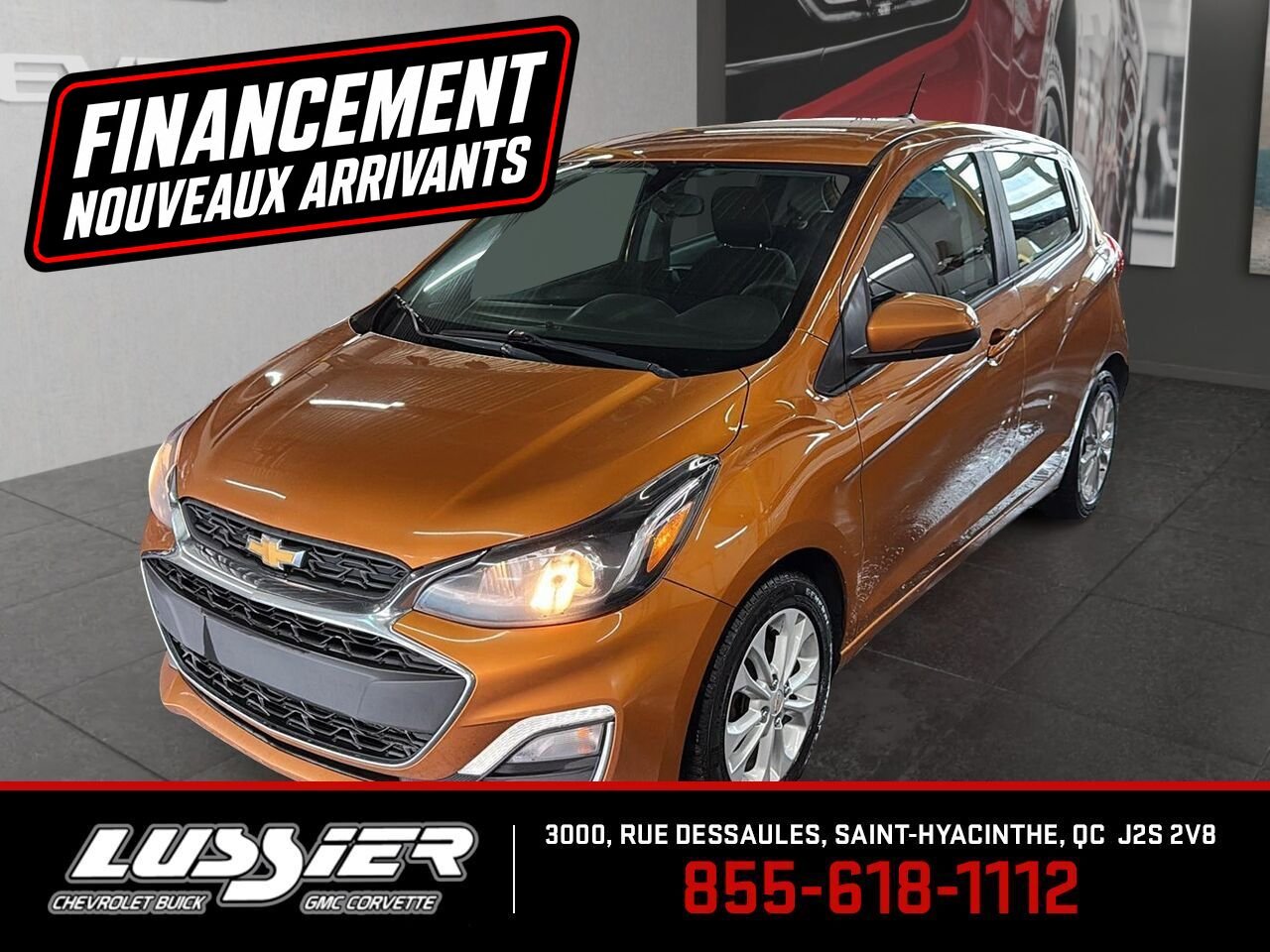 2019 CHEVROLET SPARK LT Orange Saint-Hyacinthe - photo #0