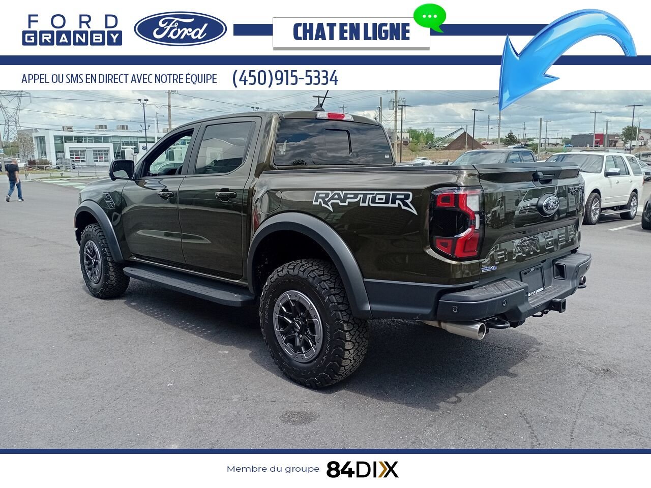 Ford RANGER 2024 Vert Granby - photo #7