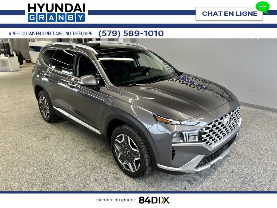Hyundai Santa Fe Hybrid 2021 2021 Gris