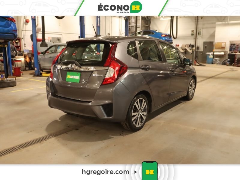 Honda Fit 821506 | EX-L AUTO A/C CUIR TOIT NAV MAGS 2015 Gris Laval - photo #7