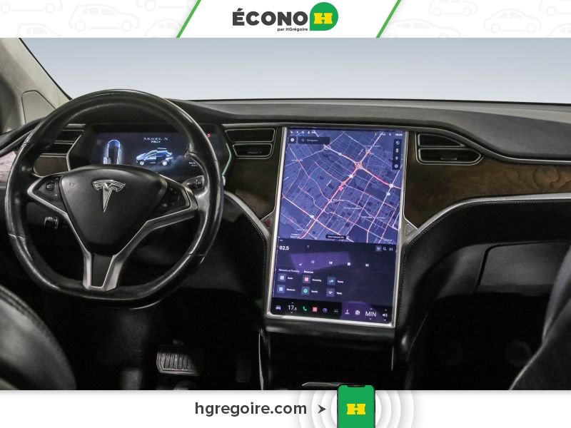 Tesla Model X 728585 | 75D CUIR TOIT NAV CAMÉRA BLUETOOTH MAGS 2016 Bleu Laval - photo #13