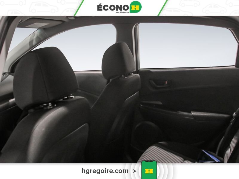 Hyundai Kona 821230 | Essential AUTO GR ÉLEC A/C BLUETOOTH CAMÉRA 2019 Blanc Laval - photo #19